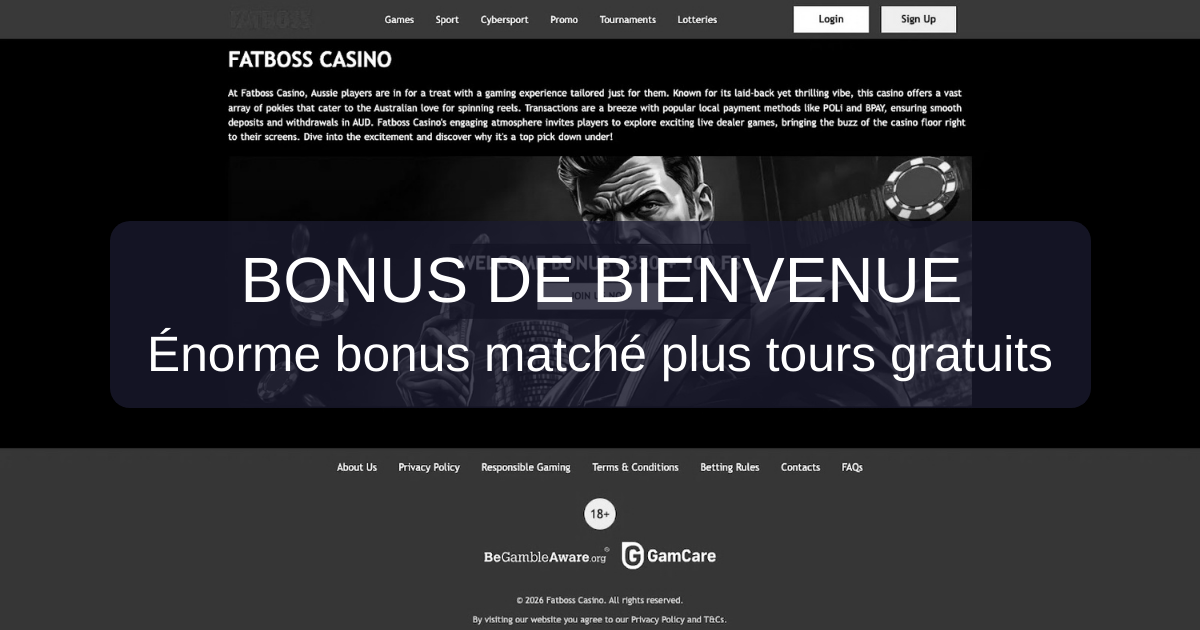 FatBoss Casino banner